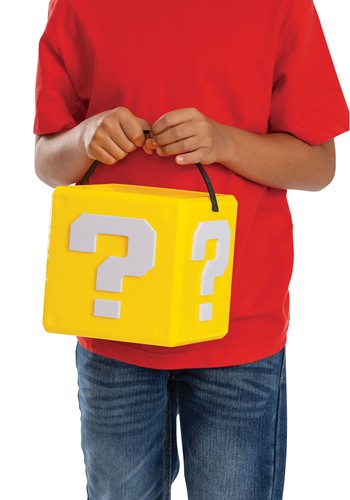 Super Mario Question Block Candy Pail