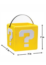 Super Mario Question Block Candy Pail Alt 1