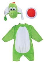Infant Toddler Posh Super Mario Yoshi Costume Alt 1