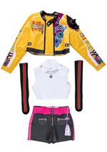 Womens Deluxe KPop Demon Hunters Rumi Costume Alt 1