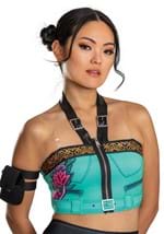 Womens Deluxe KPop Demon Hunters Zoey Costume Alt 2