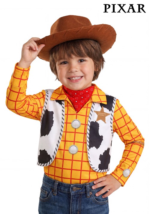 Boys Pixar Toy Story Woody Toddler Costume Kit