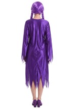 Womens Purple Merlina Dress Costume Alt 1