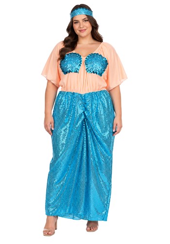 Plus Size Women's Mermaid Costume