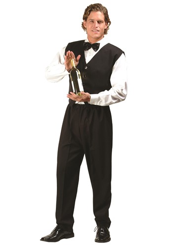 Plus Size Chip the Bartender Mens Costume