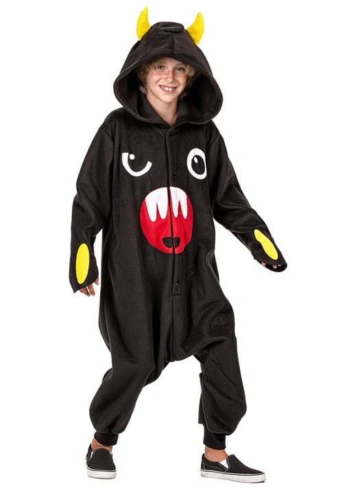 Child Dark Monster Onesie Costume