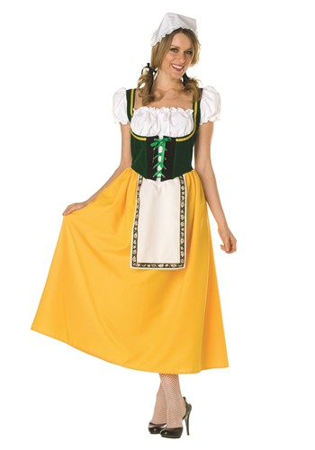 Plus Size Milk Maiden Dress Costume for Women