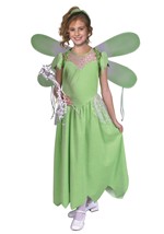 Girls Green Pixie Costume Dress