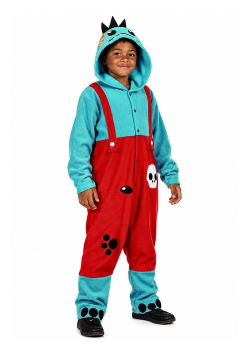 Kid's Monster Ozzie Costume Onesie upd