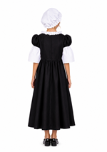 Girls Peasant Pilgrim Costume Alt 1
