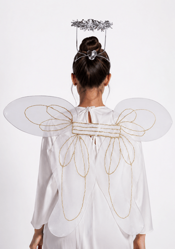 Adult White Angel Costume Wings