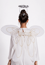 Adult White Angel Costume Wings