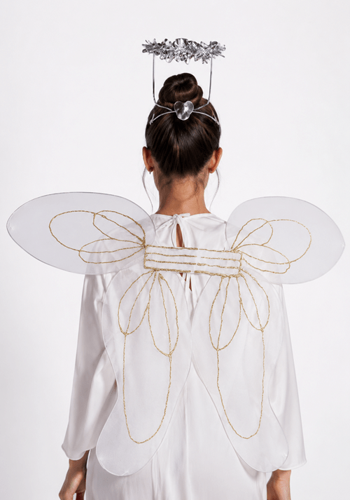 Adult White Angel Costume Wings