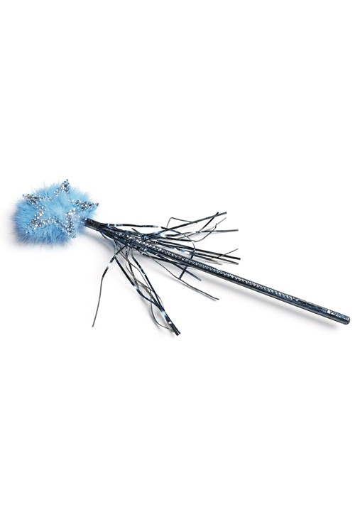 Star Silver Wand with Marabou Accessory