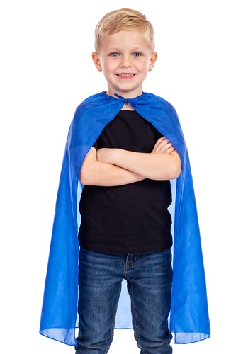 Kids Superhero Blue Cape