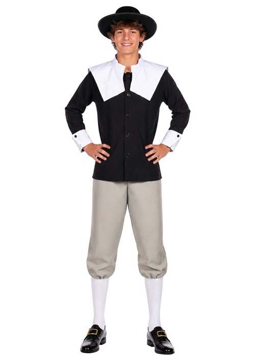 Boys Traditional Pilgrim Teen Costume UPD
