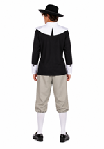 Boys Traditional Pilgrim Teen Costume Alt 1