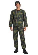 Teen Jungle Commando Fighter Costume