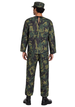 Teen Jungle Commando Fighter Costume Alt 1