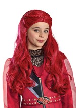 Kids Disney Descendants 5 Red Costume Wig Alt 1