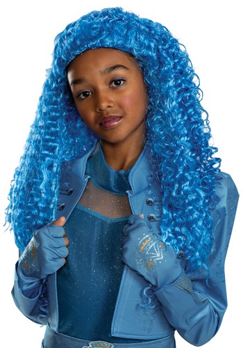 Kids Disney Descendants 5 Chloe Costume Wig