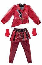 Girls Disney Descendants 5 Red Deluxe Costume Alt 1