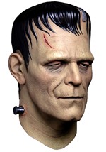 Deluxe Frankensteins Monster Latex Costume Mask Alt 2