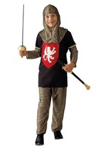 Kids Medieval Gold Knight Costume