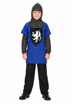 Kids Blue Medieval Knight Costume