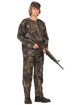 Child Commando Camo Costume Alt 2