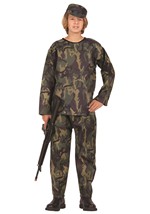 Child Commando Camo Costume Alt 3