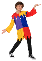 Kids Court Jester Costume Tunic