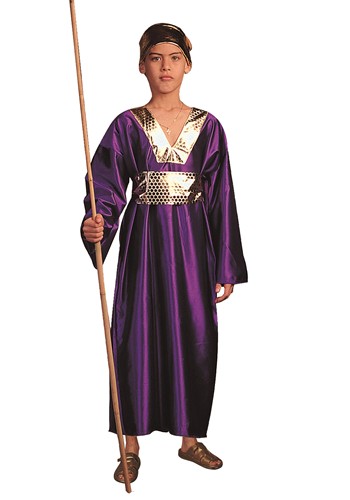 Boys Wiseman Purple Robe Costume