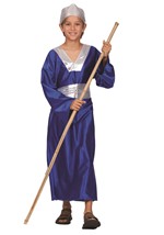 Boys Wiseman Blue Robe Costume Alt 1