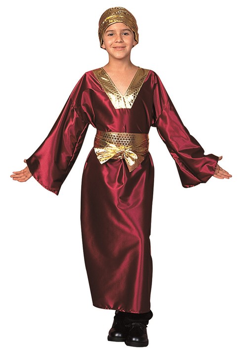 Boys Wiseman Wine Robe Costume