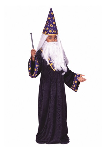 Kid's Magic Wizard Costume Robe upd
