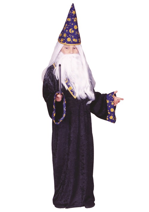 Kids Magic Wizard Costume Robe