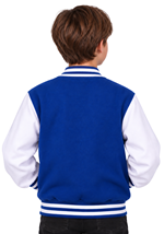 Boys Letterman Blue Jacket Costume Alt 1