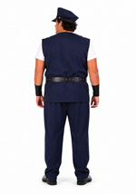 Plus Size Men's Police Costume 1
