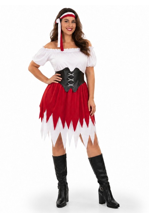 Plus Size Women's Pirate Wench Costume