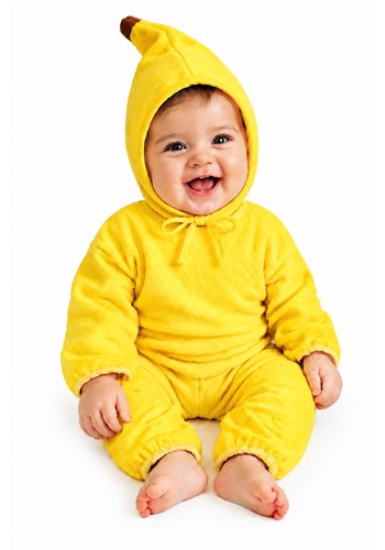 Infant Yellow Banana Costume Pajama