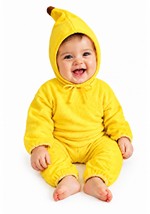 Infant Yellow Banana Costume Pajama