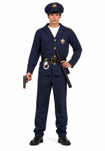Boys Teen Policeman Classic Costume