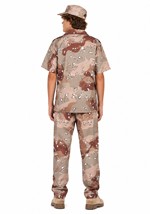 Teen DESERT Fox Soldier Costume Alt 2