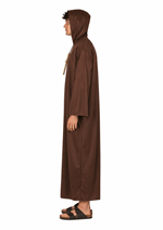 Brown Monk Robe Mens Costume Alt 3