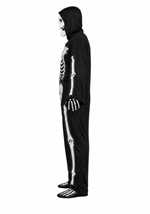 3D Skeleton Mens Costume Alt 2