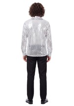 Mens Inferno Silver Disco Costume Alt 1