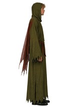 Men's Olive Hooded Spooky Robe Alt 3