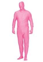 Adult Pink Invisible Man Zentai Skinsuit Costume Alt 1