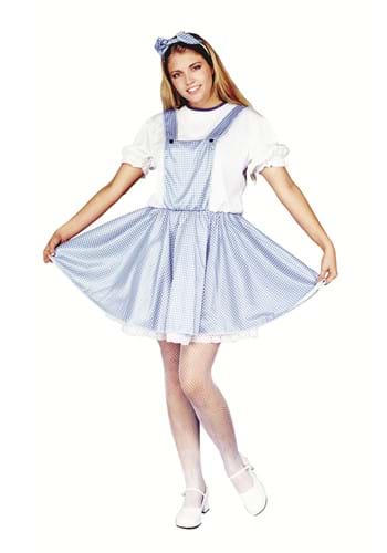Womens Prairie Girl Short Costume Dress
